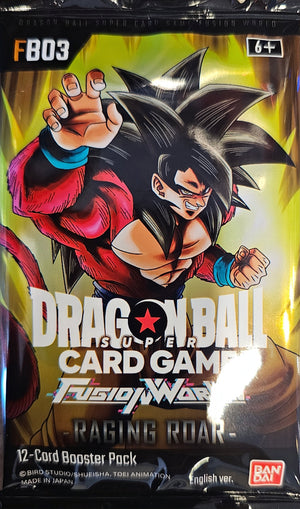 Dragon Ball Super - Fusion World - Raging Roar - Pack Booster