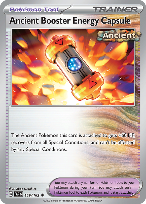 Ancient Booster Energy Capsule (159/182) [Scarlet & Violet: Paradox Rift]