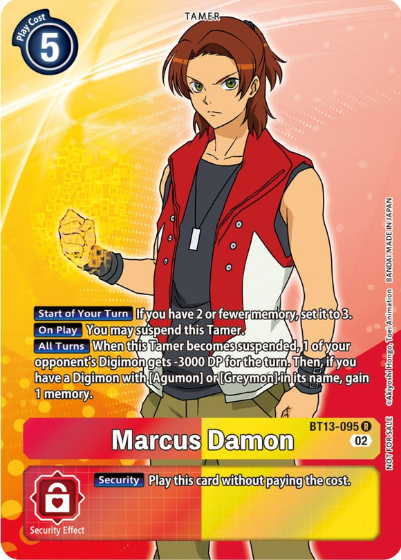 Marcus Damon [BT13-095] (Box Topper) [Versus Royal Knights Booster]