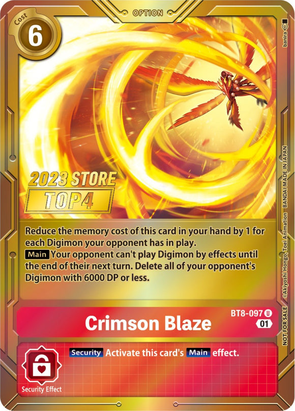 Crimson Blaze (2023 Store Top 4) [New Awakening]