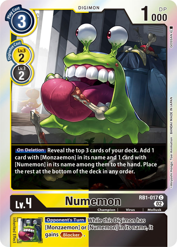 Numemon [RB1-017] [Resurgence Booster]