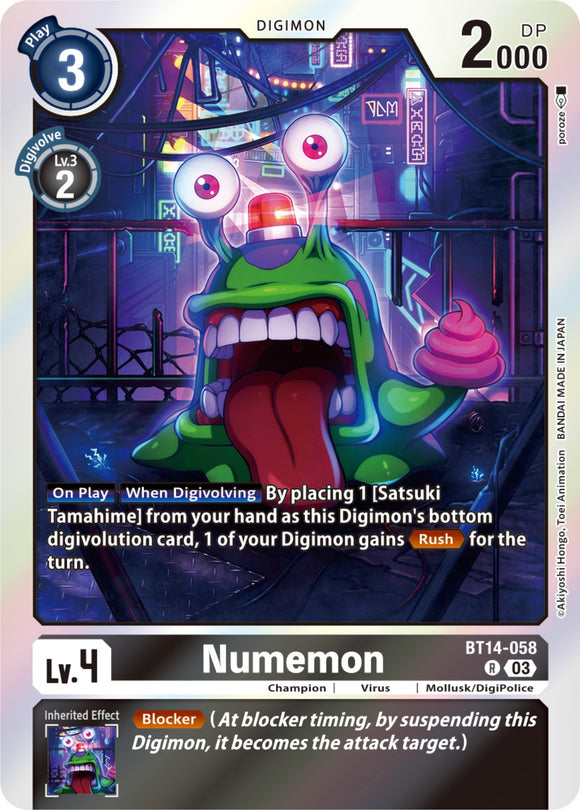 Numemon [BT14-058] [Blast Ace]