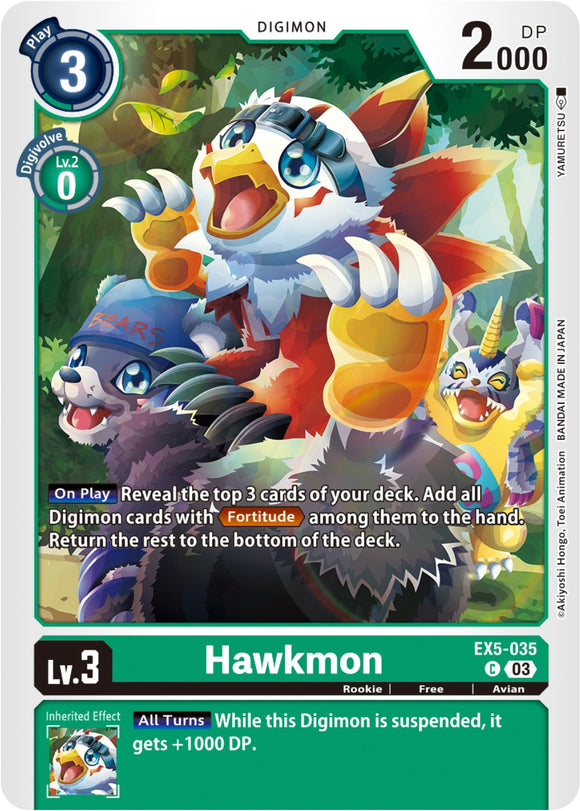 Hawkmon [EX5-035] [Animal Colosseum]