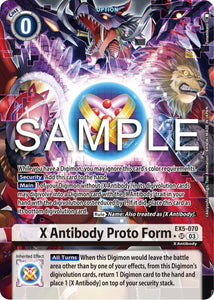 X Antibody Proto Form [EX5-070] (Alternate Art) [Animal Colosseum]