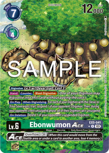 Ebonwumon Ace [EX5-041] (Alternate Art) [Animal Colosseum]