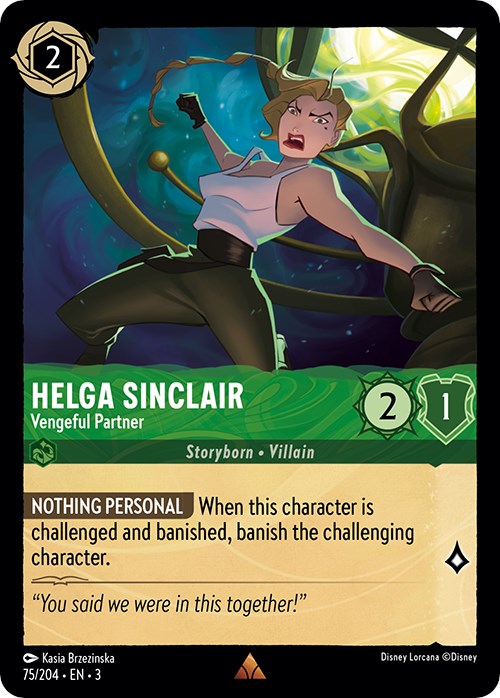 Helga Sinclair - Vengeful Partner (75/204) [Into the Inklands]