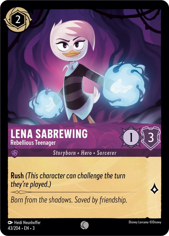 Lena Sabrewing - Rebellious Teenager (43/204) [Into the Inklands]