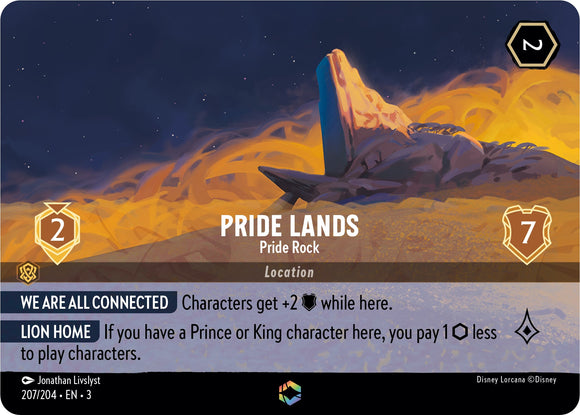 Pride Lands - Pride Rock (Enchanted) (207/204) [Into the Inklands]