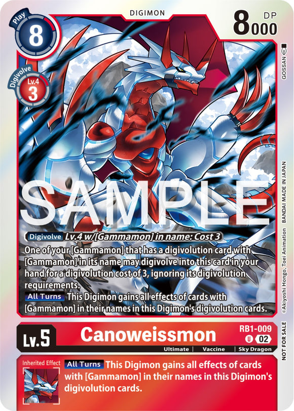 Canoweissmon [RB1-009] (Event Pack 6) [Resurgence Booster]