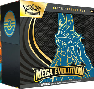 *Pre-Order* Scarlet & Violet: Mega Evolution - Elite Trainer Box (Mega Lucario)