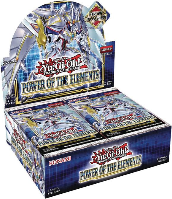 Yu-Gi-Oh! - Power Of The Elements - Booster Box- 1st Edition