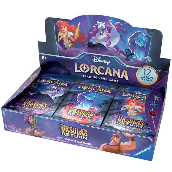 *Pre-Order* Disney Lorcana - Ursula’s Return - Booster Box
