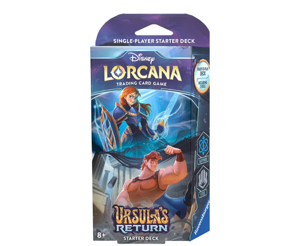 *Pre-Order* Disney Lorcana - Ursula’s Return - Starter Deck(Sapphire & Steel)