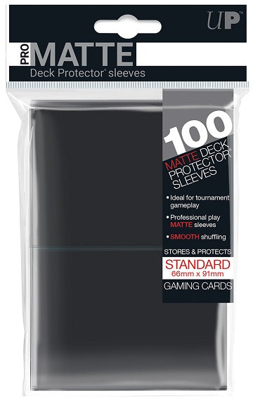 Ultra Pro - Matte Sleeves - Black (100)