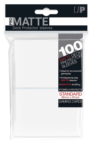 Ultra Pro - Matte Sleeves - White (100)