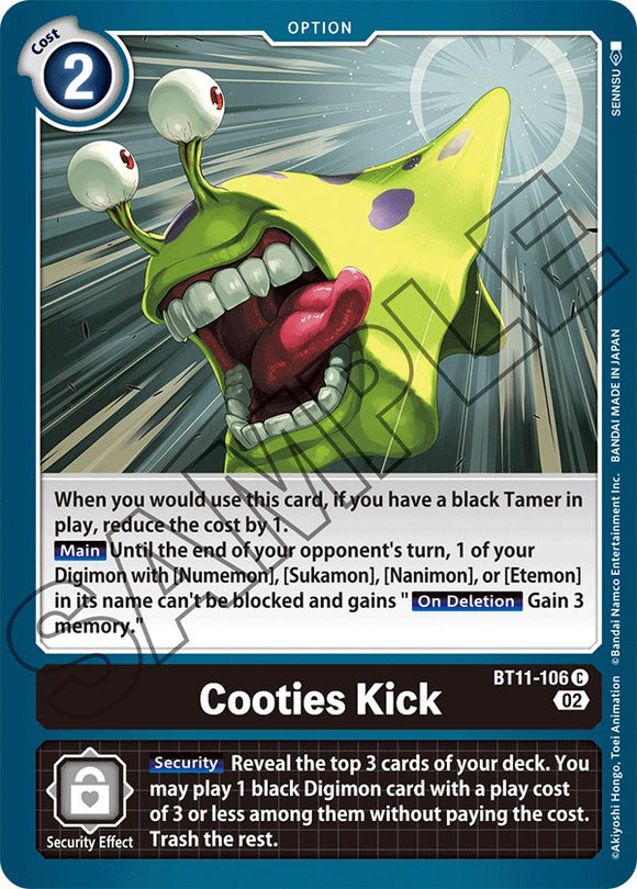 Cooties Kick [BT11-106] [Dimensional Phase]