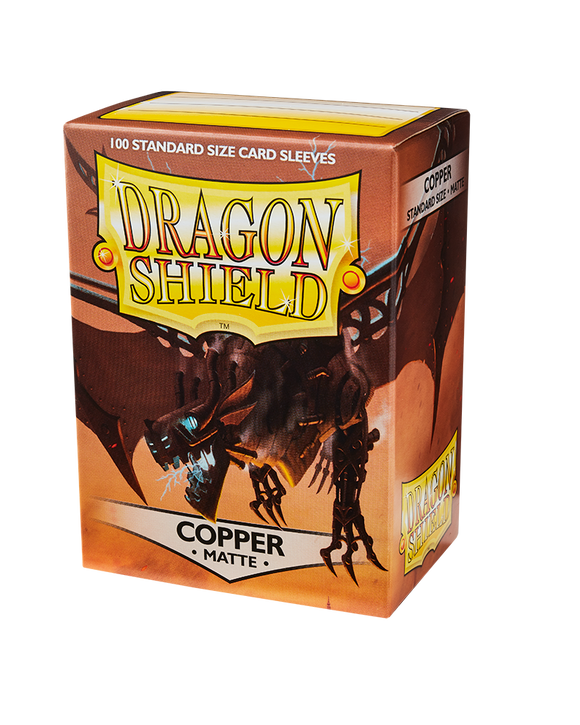 Dragon Shield - Standard Matte Sleeves - Copper (100)