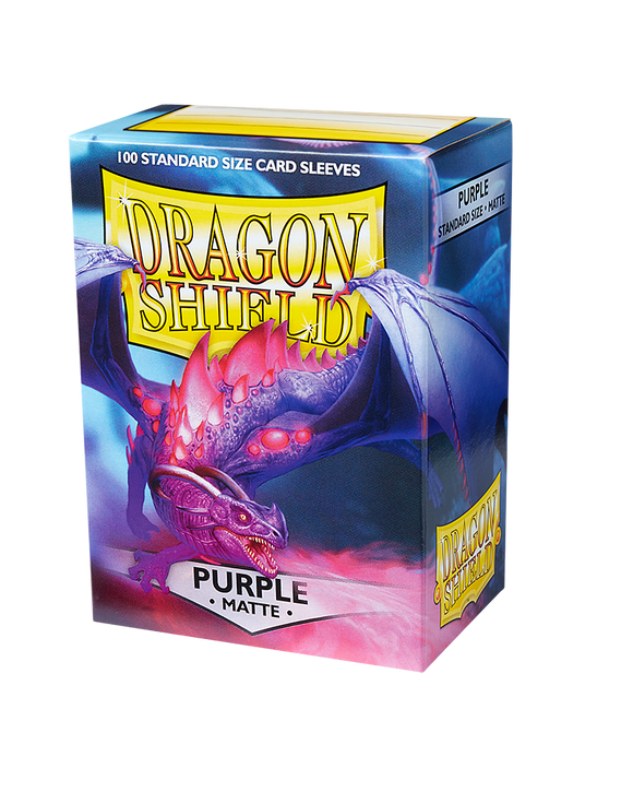 Dragon Shield - Standard Matte Sleeves - Purple (100)