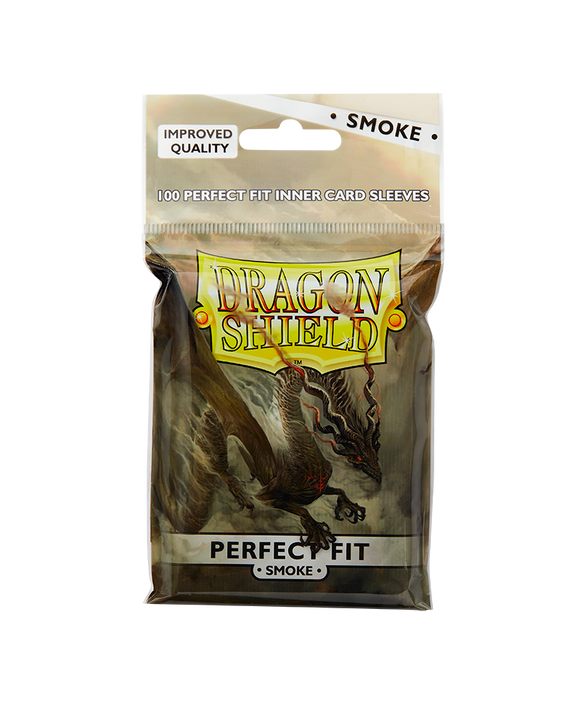 Dragon Shield - Perfect Fit Inner Sleeves - Smoke (100)
