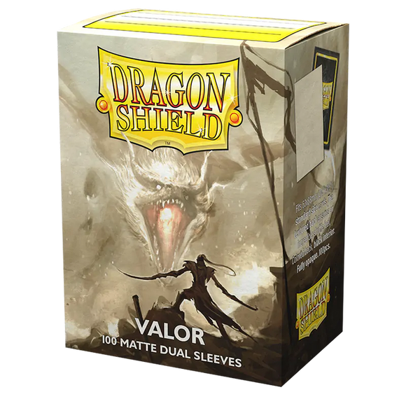 Dragon Shield - Standard Matte Dual Sleeves - Valor (100)