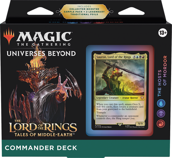 Magic - Lord Of The Rings - The Hosts Of Mordor - Commander Deck