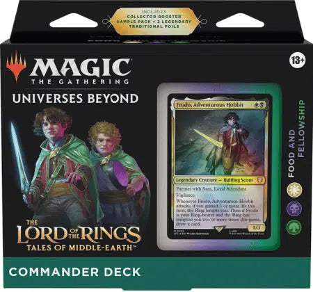 Magic - Lord Of The Rings - Food And Fellowship - Commander Deck