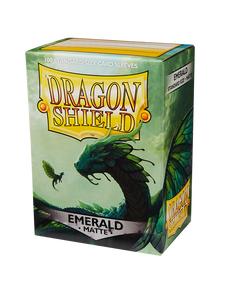 Dragon Shield - Standard Matte Sleeves - Emerald (100)