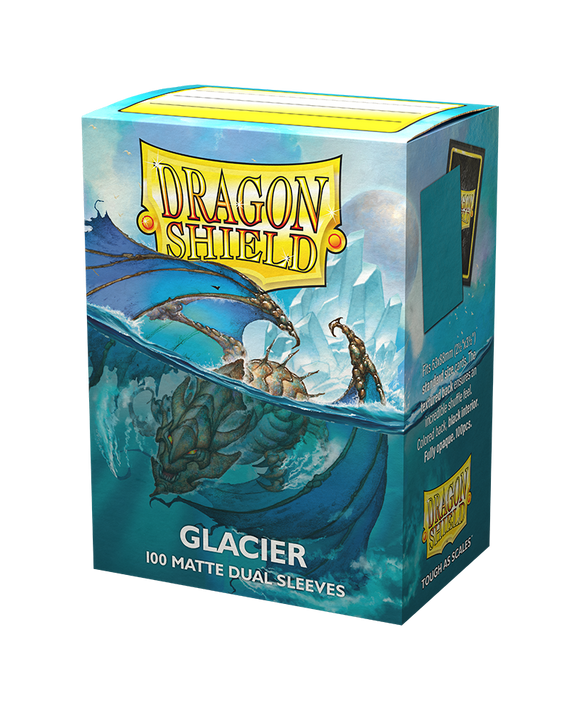 Dragon Shield - Standard Matte Dual Sleeves - Glacier (100)
