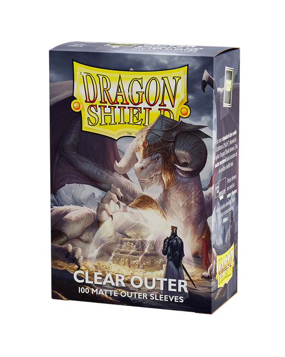 Dragon Shield - Matte Outer Sleeves - Clear (100)