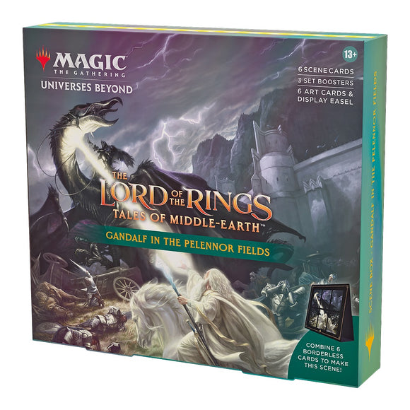 Magic - Lord Of The Rings - Holiday Scene Box - Gandalf In The Pelennor Fields