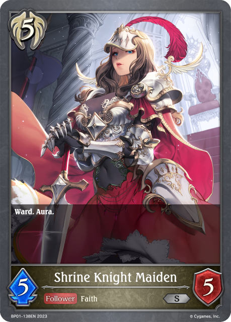 Shrine Knight Maiden (BP01-138EN) [Advent of Genesis]