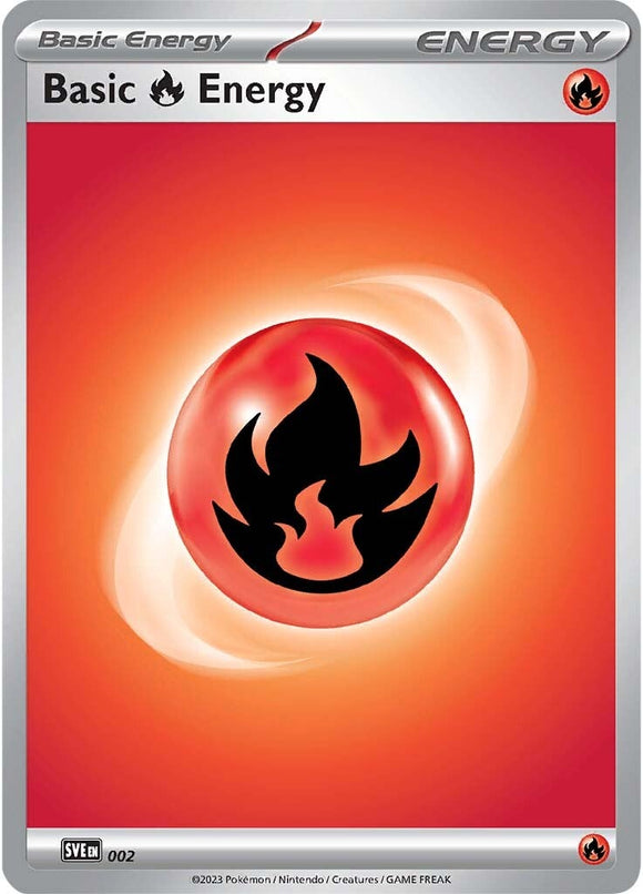 Fire Energy (002) [Scarlet & Violet: Base Set]
