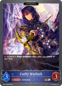 Crafty Warlock (BP01-069EN) [Advent of Genesis]