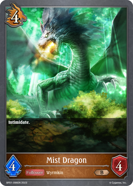 Mist Dragon (BP01-096EN) [Advent of Genesis]