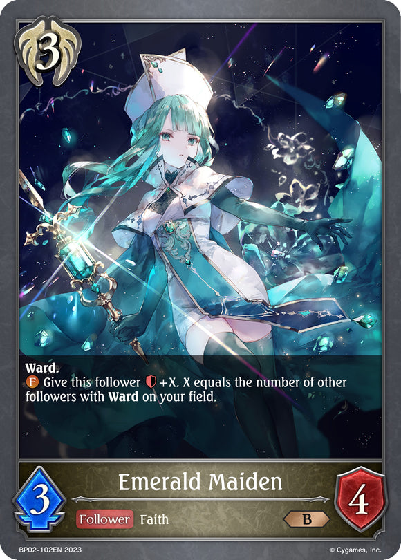 Emerald Maiden (BP02-102EN) [Reign of Bahamut]