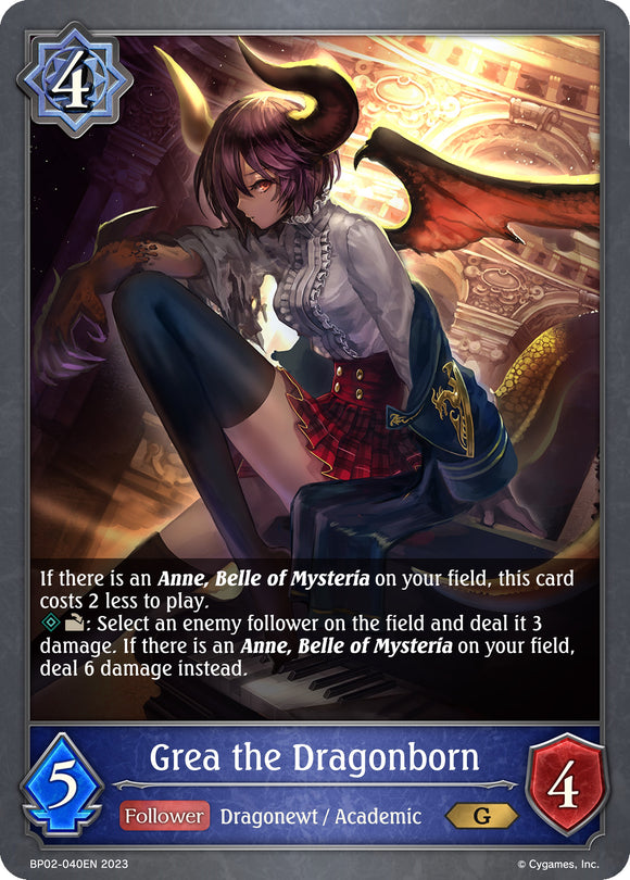 Grea the Dragonborn (BP02-040EN) [Reign of Bahamut]