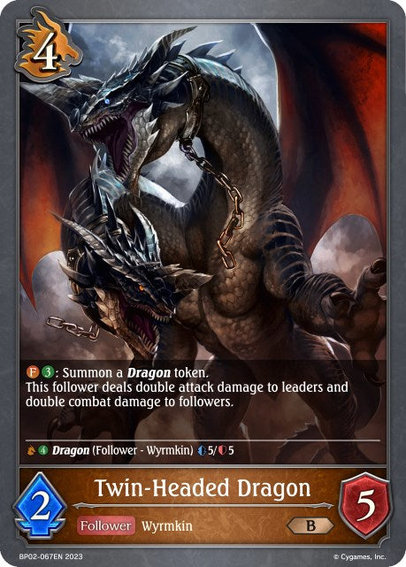 Twin-Headed Dragon (BP02-067EN) [Reign of Bahamut]