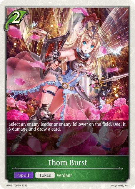 Thorn Burst (BP02-T09EN) [Reign of Bahamut]