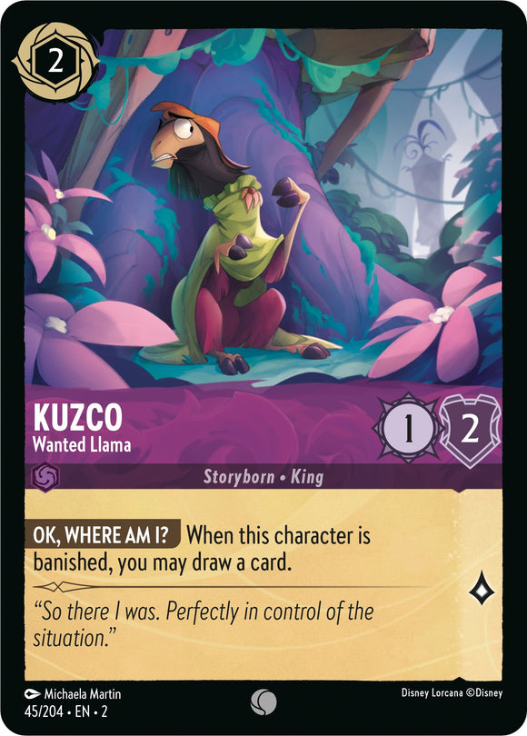 Kuzco - Wanted Llama (45/204) [Rise of the Floodborn]