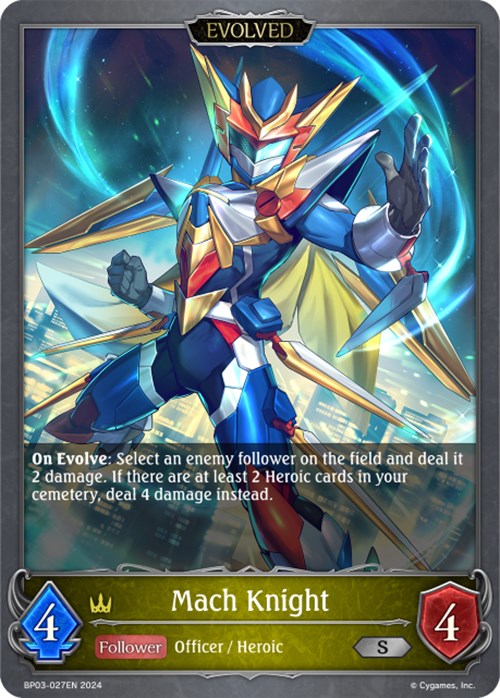 Mach Knight (BP03-027EN) [Flame of Laevateinn]