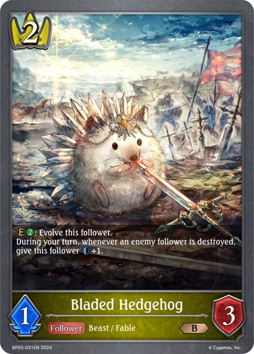 Bladed Hedgehog (BP03-031EN) [Flame of Laevateinn]