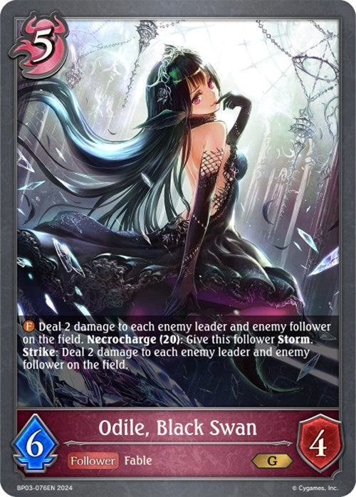 Odile, Black Swan (BP03-076EN) [Flame of Laevateinn]