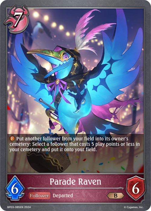 Parade Raven (BP03-085EN) [Flame of Laevateinn]