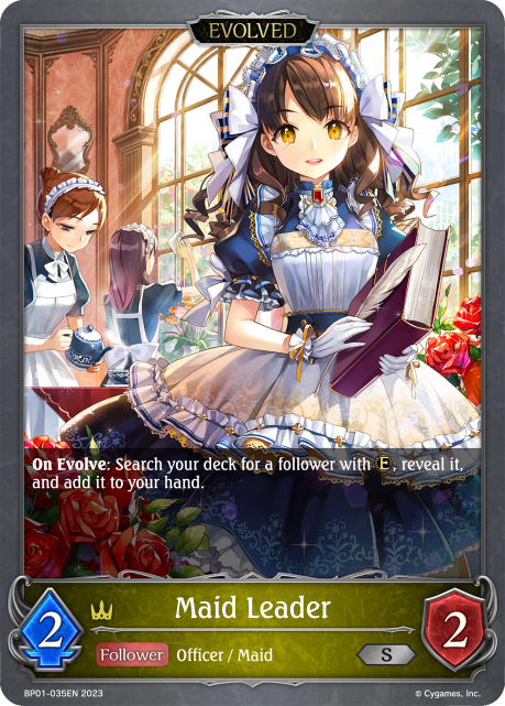 Maid Leader (BP01-035EN) [Advent of Genesis]