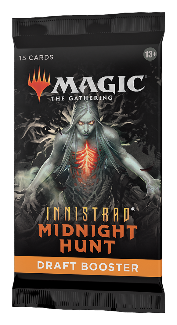 Magic - Innistrad:  Midnight Hunt - Draft Booster Pack