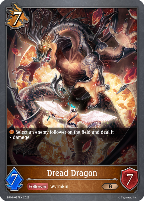Dread Dragon (BP01-097EN) [Advent of Genesis]