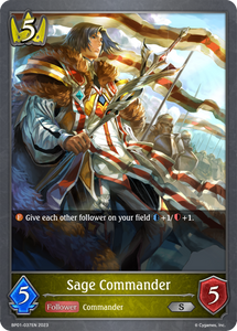 Sage Commander (BP01-037EN) [Advent of Genesis]