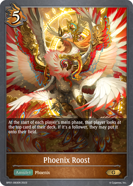 Phoenix Roost (BP01-083EN) [Advent of Genesis]