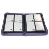 Ultra Pro - 4 Pocket Zippered - Purple - PRO Binder (160)