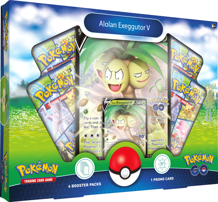 Pokemon GO - Alolan Exeggutor V - Collection Box – Card Caster